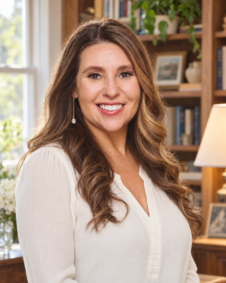 Illustrated portrait of Allison Carmany