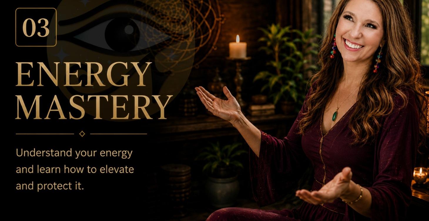 Energy Mastery course cover from the Soulful Evolution Classroom