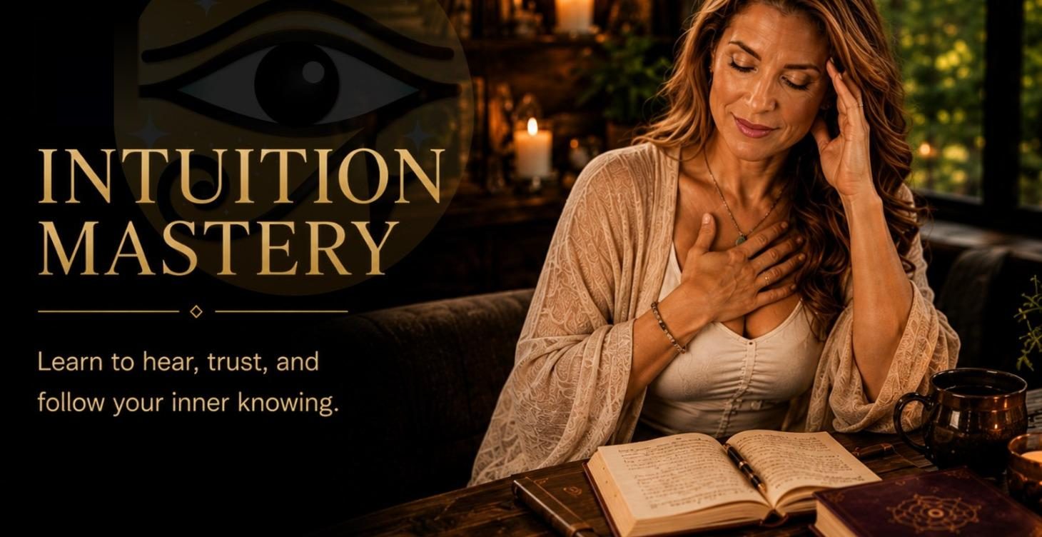 Intuition Mastery course cover from the Soulful Evolution Classroom