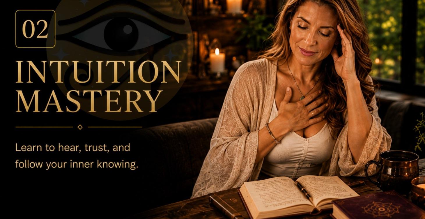 Intuition Mastery course cover from the Soulful Evolution Classroom