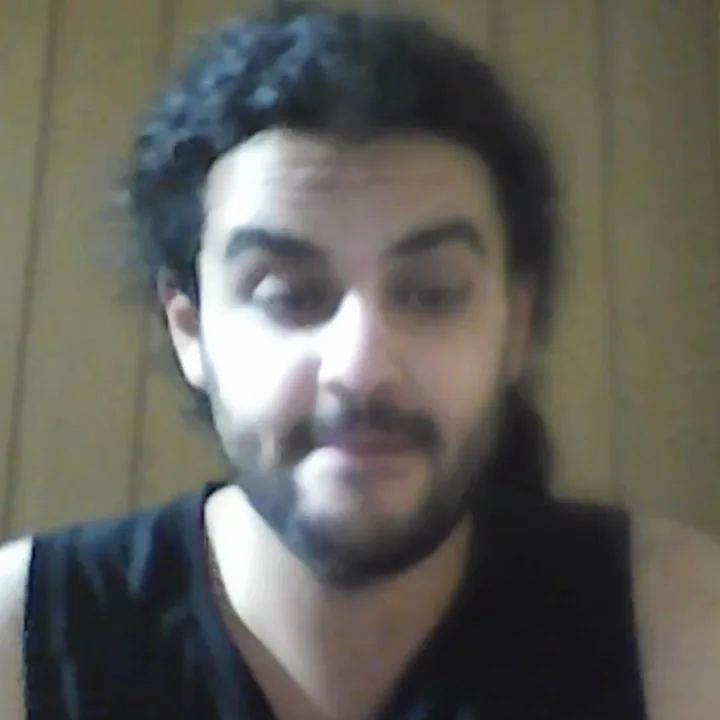 A moment from an online reading with Allison